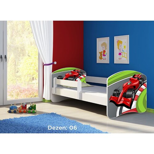 ACMA dečiji krevet ii 140x70 + dušek 6 cm WHITE6 Cene