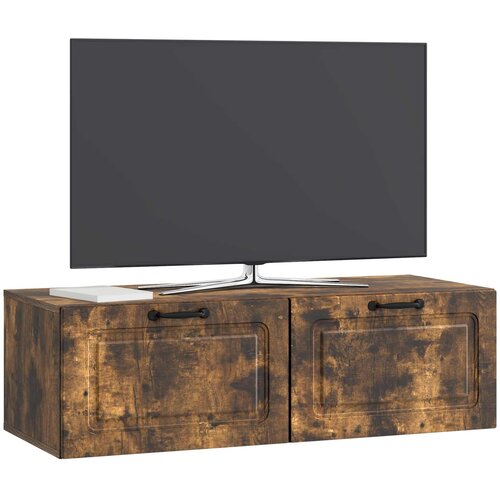  ormar za zid Zidne Dimljeni hrast 98 x 41 x 30 cm Slike