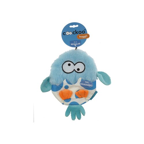 Duvo igračka za pse huggl squeakers 24x18cm, plava Slike