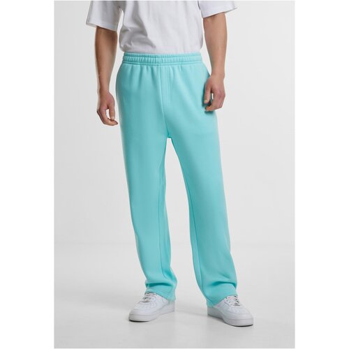 Urban Classics Men&amp;#039;s loose sweatpants Fluffy beryl blue Slike