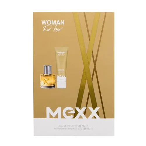 Mexx Woman Set toaletna voda 20 ml + gel za prhanje 50 ml za ženske