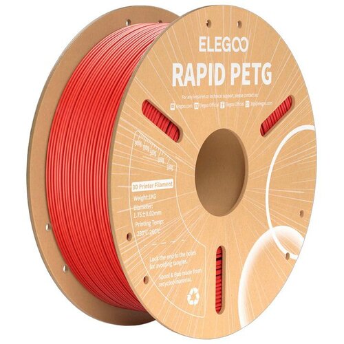 Elegoo filament rapid petg 1kg 1.75mm red Cene