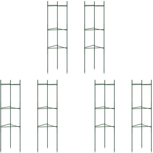 VidaXL Mreža za paradižnik 6 kosov 116 cm jeklo PP, (21366144) Slike