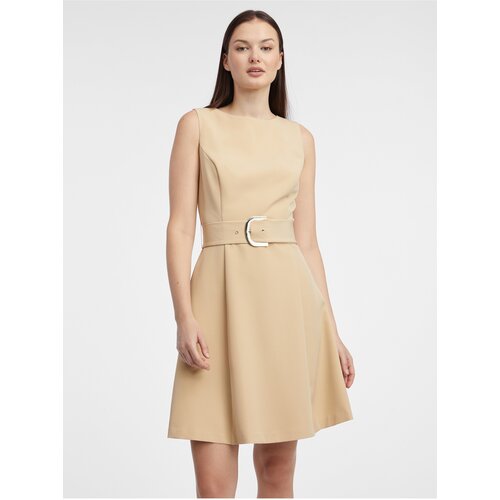 Orsay Beige Women Dress - Women Slike