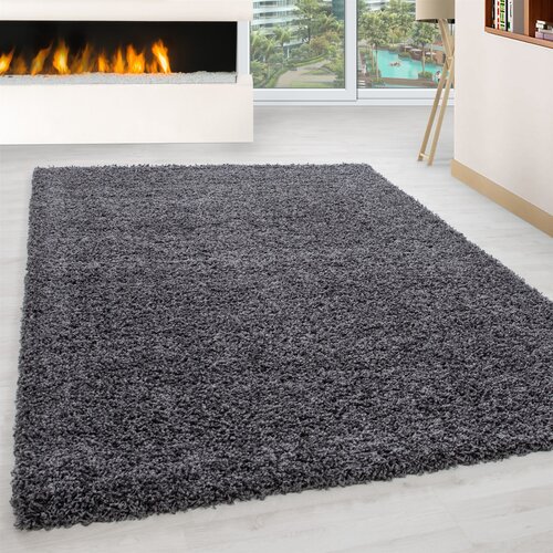 Opviq tepih 200x290cm tamnosivi Slike