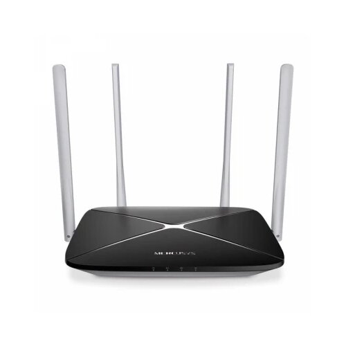 Lan Router Mercusys AC12 v3, 4 x 5dbi WiFi5 AC1200 Dual Band Wireless (71015) Cene