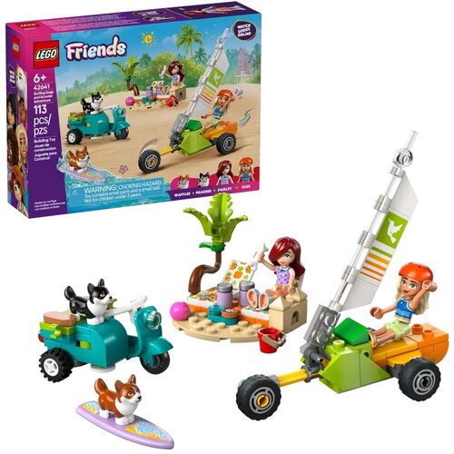 Lego FRIENDS 42641 Surfing Dogs and Scooter Adventure Slike