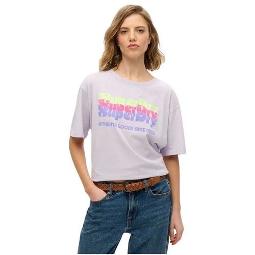 Superdry oversized fit ženska majica Cene