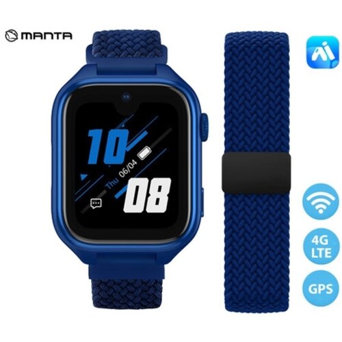Manta otro&scaron;ka pametna ura Stelio Junior Pro, modra (Navy Blue) Cene