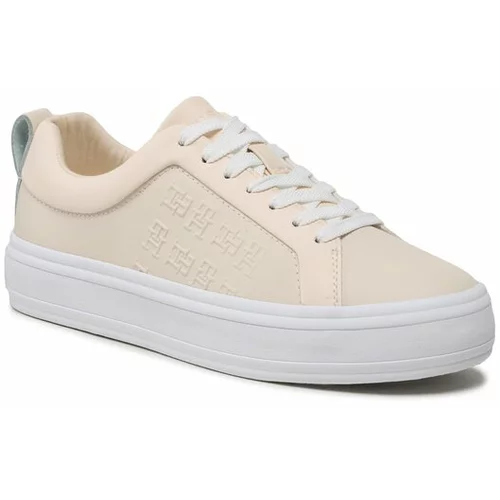 Tommy Hilfiger Superge Embossed Vulc FW0FW07376 Bež