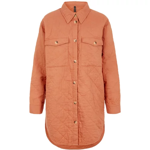 Y.a.s Prehodna jakna pastelno oranžna