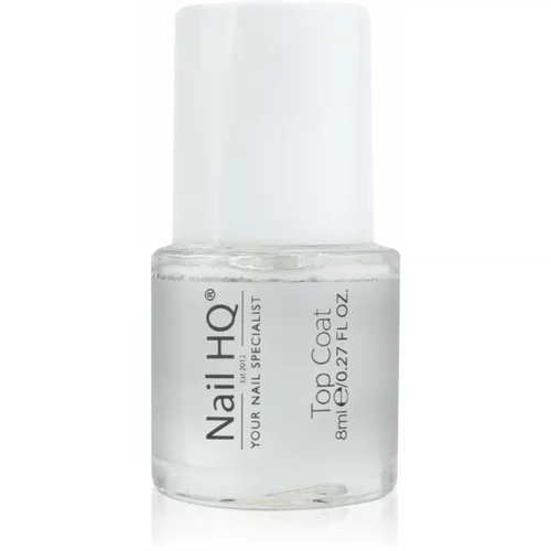 Nail HQ Essentials Top Coat nadlak za nokte bez upotrebe UV/LED lampe 8 ml