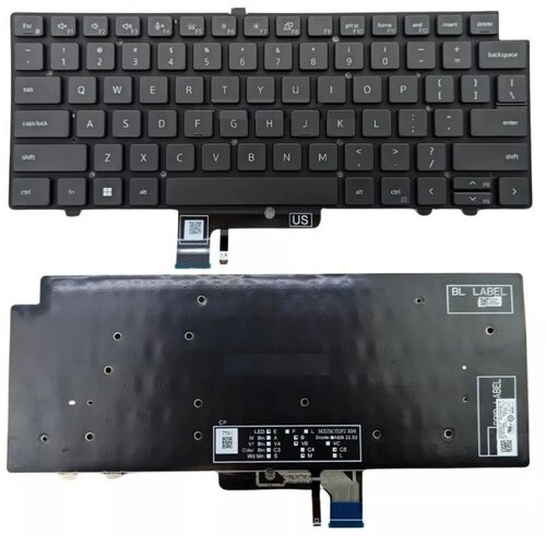  Tastatura za laptop Dell Latitude 7340 P178G 7440 P174G 7640 P126F mali enter, backlight Cene