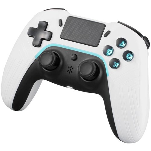 DELTACO GAMING Playstation 4 bluetooth kontroler, bijeli Slike