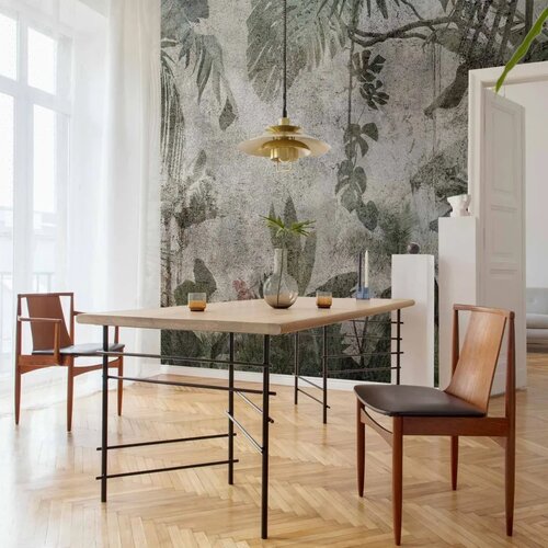  Foto tapeta - Rain Forest in the Fog 200x140 Cene