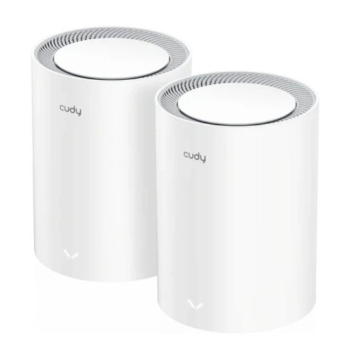 Cudy Whole Home Wi-Fi 6 Mesh System 2.5G Solution M3000 AX 3000 Dual Band(2-Pack) Cene