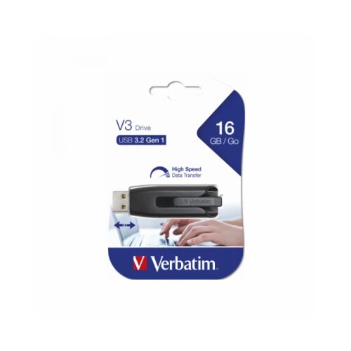 Verbatim Flash USB 16GB 3.2 V3 Black Cene