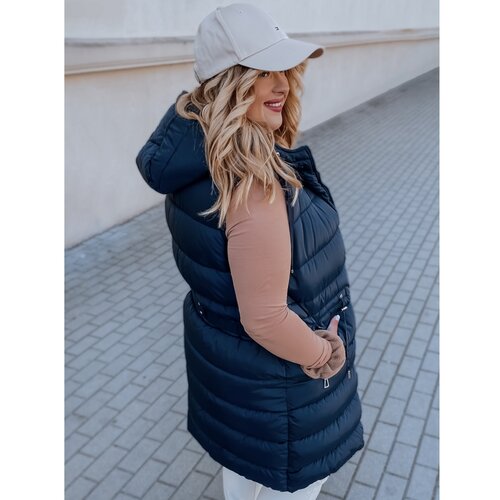 DStreet Women's vest KERIS navy blue TY2926 Cene