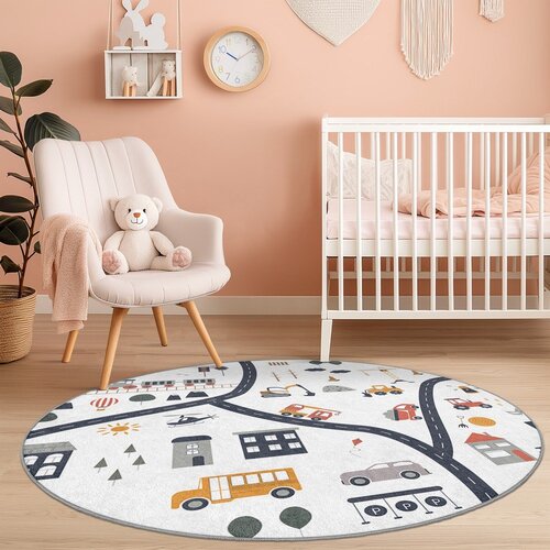 Mila Home Periv dječji tepih za igru &amp;oslash;120 cm World Around Me &amp;ndash; Slike