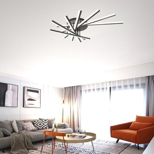  LED prigu&amp;scaron;iva plafonski luster LED/120W/230V 3000-6500K + daljinski upravljač Slike