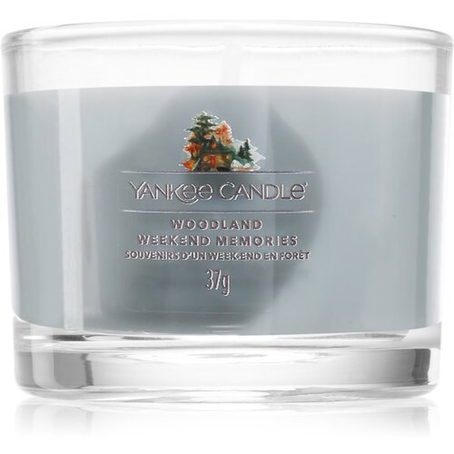 Yankee Candle Woodland Weekend Memories votivna sveča 37 g Cene
