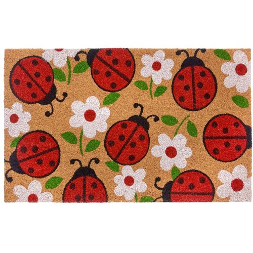 Hanse Home Otirač od kokosovih vlakana 75x45 cm Lady Beetle - Cijene