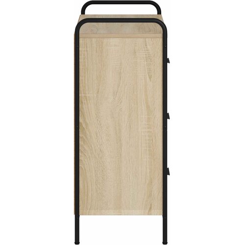  Kreveta Hrast sonoma 97 x 33 x 81 cm Konstruirano drvo Slike