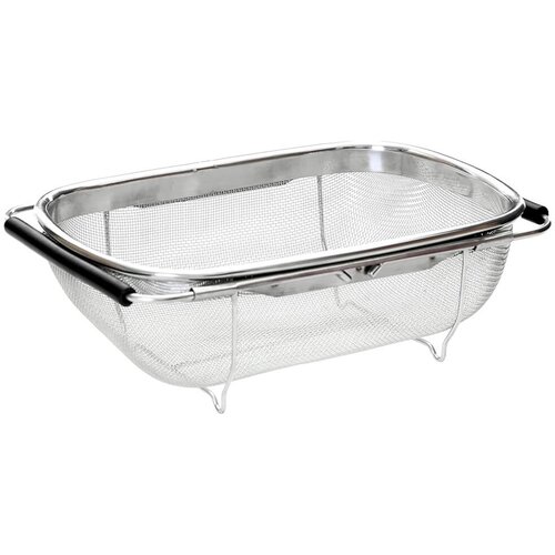 Eva Zložljivo cedilo za pomivalno korito 29-43cm x19cm / inox, (5000200111) Cene