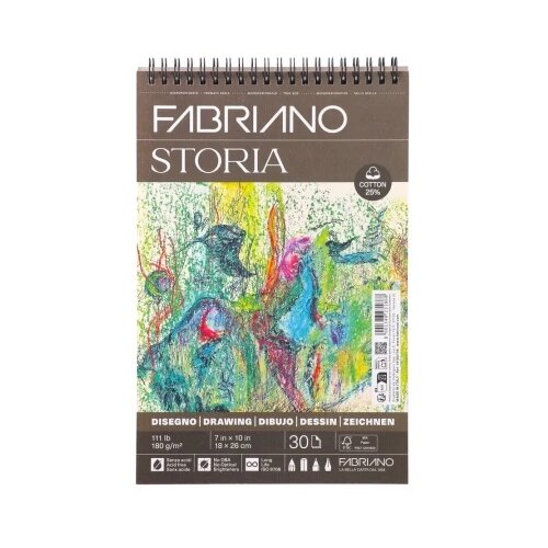 Fabriano storia blok za skiciranje spirala 180g 30 lista - odaberite dimenziju ( 190058 ) Cene