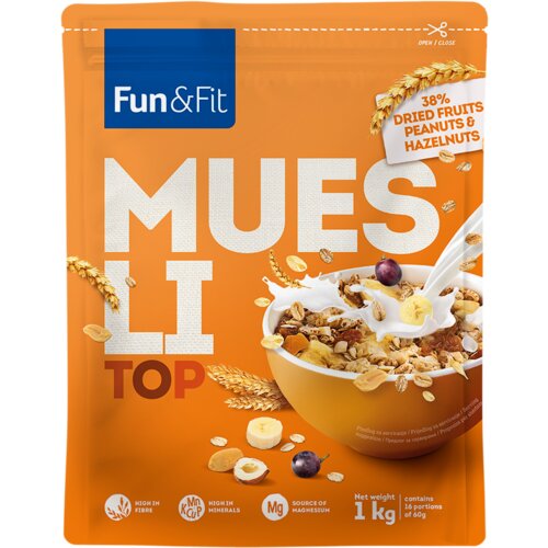 FUN&FIT Musli TOP, 1000g Cene