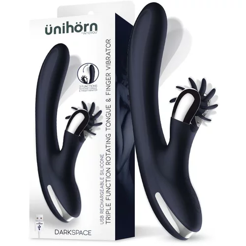 INTOYOU Ünihörn Darkspace Vibe with Rotating Tongues & Finger Movement 3 Motors