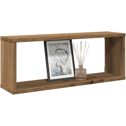 vidaXL Zidne kockaste police 4 kom Artisan hrast 60x15x23 cm Cijene