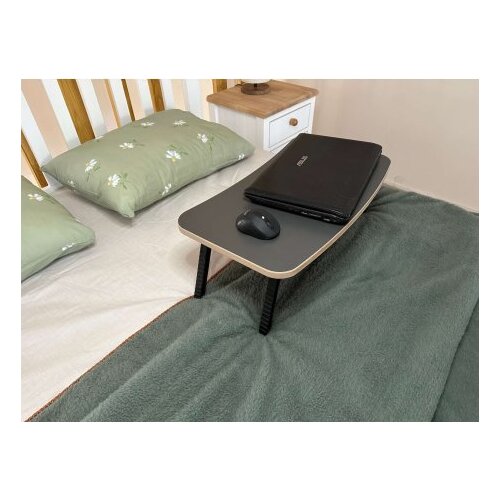 Hanah home Milton - Anthracite Anthracite Laptop Standing Desk Cene