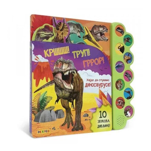  Kr&amp;scaron;&amp;scaron;&amp;scaron;! trup! groor! hajde da slu&amp;scaron;amo dinosauruse! ( DEXY1413 ) Slike