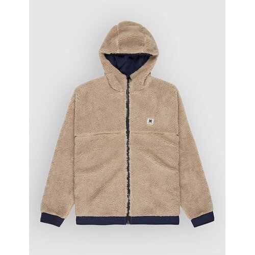 DC Coldstag Sherpa Reversible Fleece Jacket oatmeal Cene