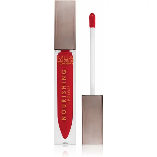 MUA Makeup Academy Lip Gloss Nourishing hranilni sijaj za ustnice odtenek Razzleberry 6,5 ml