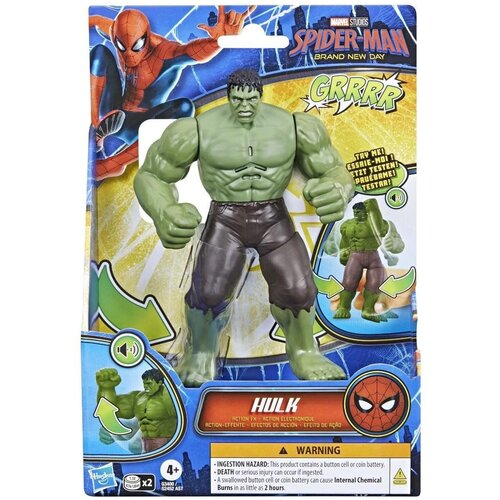 Hasbro Spider-Man Potpuno novi dan: Hulk akcijska figura sa zvukom 15 cm - Slike