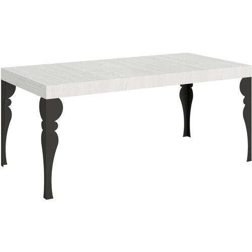Itamoby &amp;nbsp; Paxon (90x180/440 cm) - bela, barva nog: antracit - raztegljiva jedilna miza, (20842122) Slike