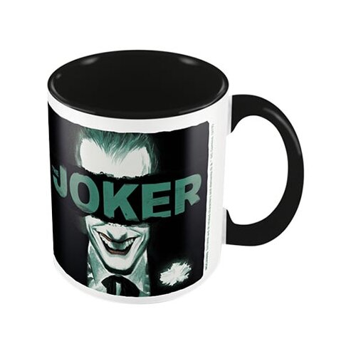 Grindstore Wholesale DC Comics - Šolja - The Joker, Put On A Happy Face, Black Inner Cene