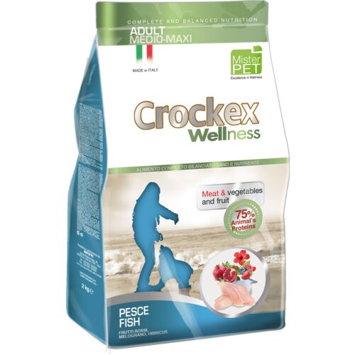 MisterPet crockex adult medium&maxi - fish 12kg Cene