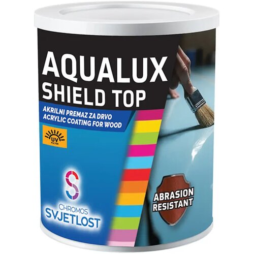 CHROMOS SVJETLOST Specijalni premaz za drvo Aqualux Shield top 0,5 l Cijene