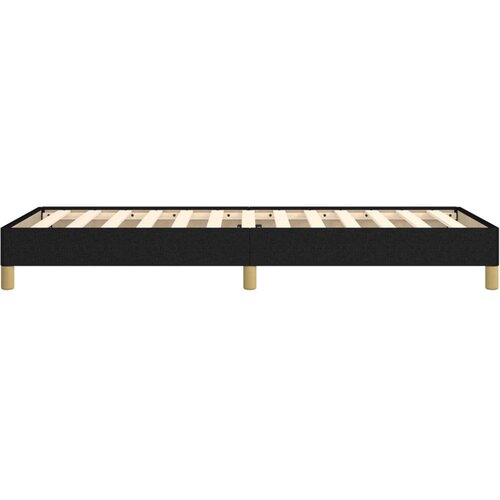  Za krevet crni 80 x 200 cm od tkanine Slike