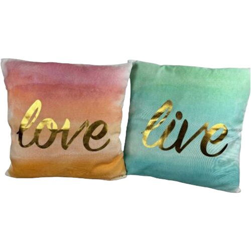 AVATAR Love Set od 2 dekorativna jastuka, 46 x 46 cm, Šareni Cene