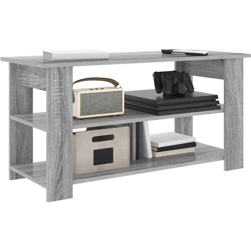  Stalak za TV Siva Sonoma 100 x 40 x 50 cm Slike
