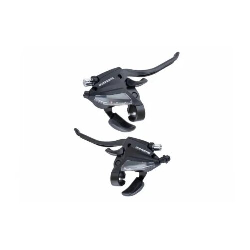 Shimano Ručice menjača i kočnice stef50 3/8 crne estef51r8 Cene