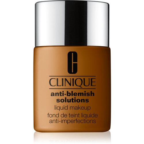 Clinique Anti-Blemish Solutions&amp;trade; Liquid Makeup prekrivni tekoči puder za mastno k aknam nagnjeno kožo z dolgotrajnim učinkom WN 118 Amber 30 ml Slike