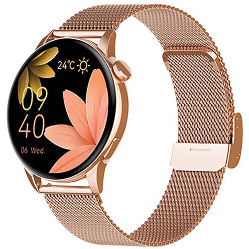 MaxCom FW58 Vanad Pro IP68 Connected Watch z Milanese Mesh trakom, Zlata, (21729896) Cene