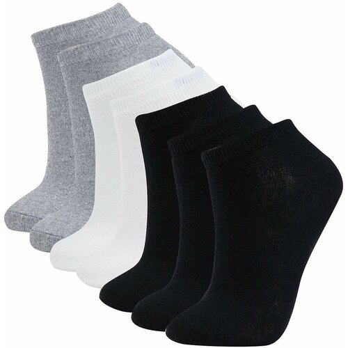 Defacto Women's Cotton 7-Pack Short Socks Cene