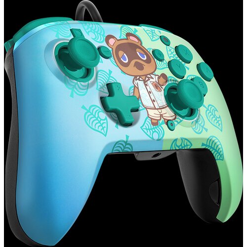 Pdp Nintendo Switch Faceoff Deluxe Kontroler + Audio - Animal Crossing Cene