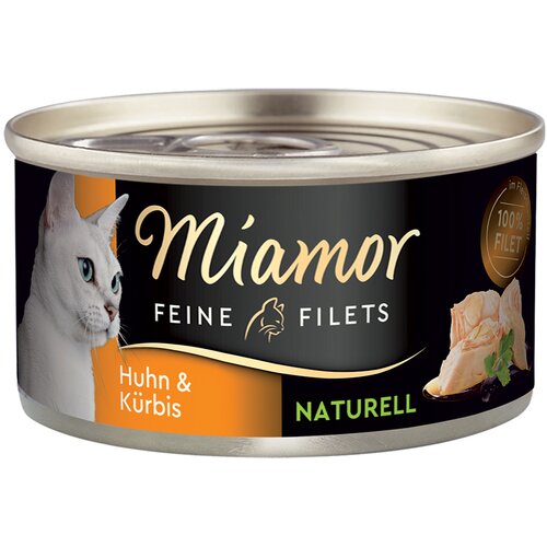 Miamor Varčno pakiranje: Feine Filets Naturelle 24 x 80 g - Piščanec & buča Cene